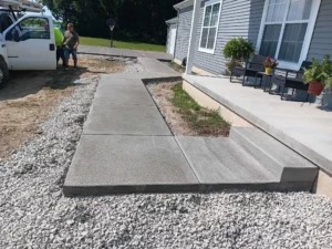 concrete sidewalk in brooksville florida